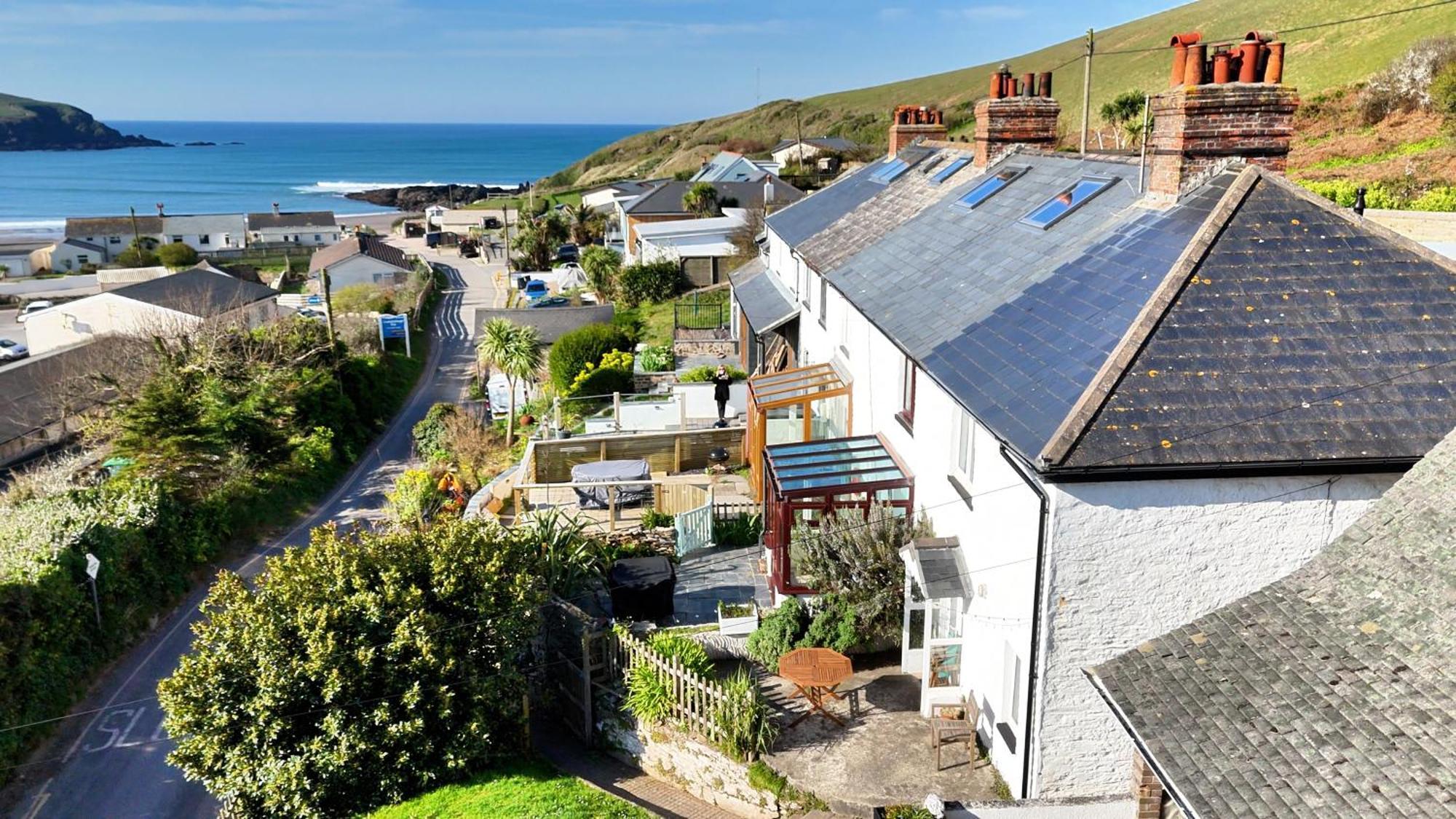Cosy Beachside Cottage Bigbury Екстериор снимка